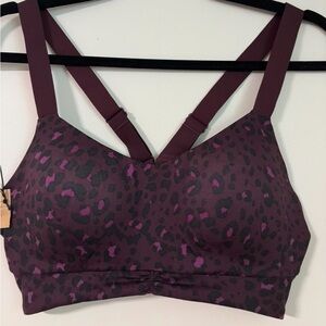 Victoria’s Secret Leopard Print Women's Bralette - Purple